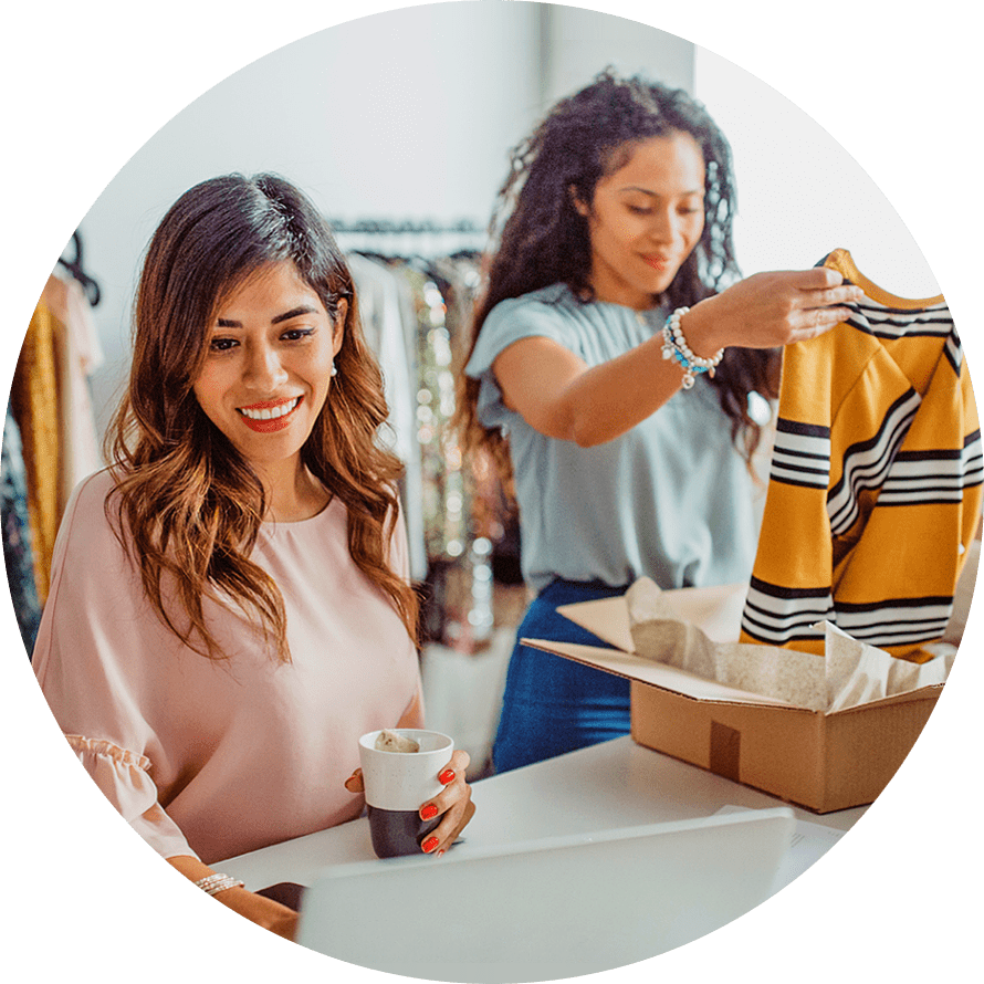 merchants taking inventory