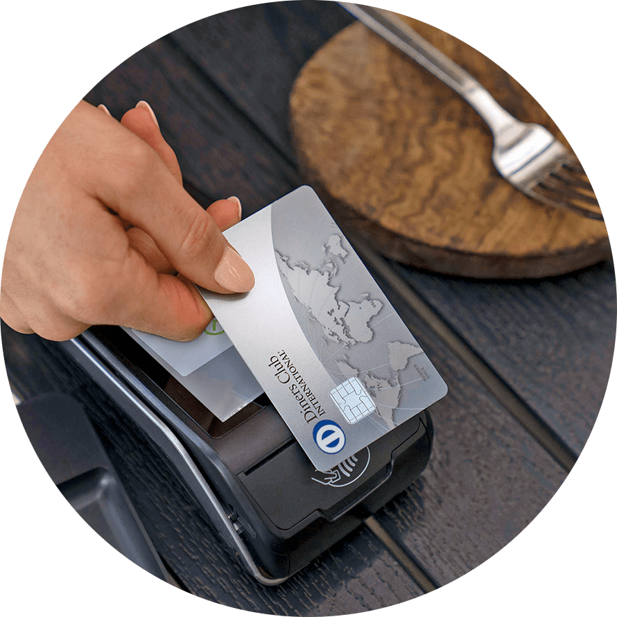 contactless diners club payment