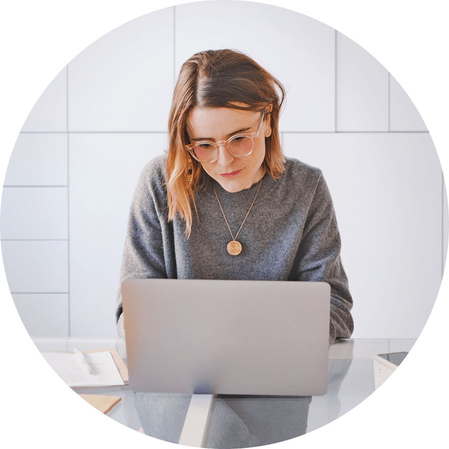 developer working on computer