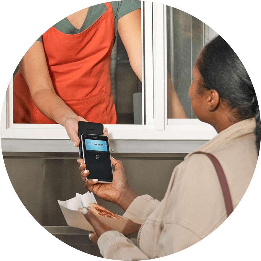 food truck accepting mobile payment