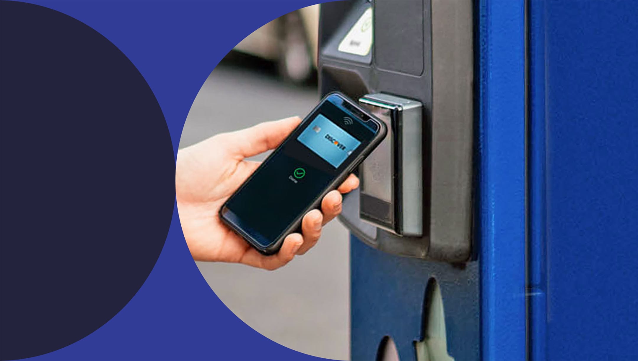 using discover card in mobile wallet as a key